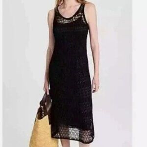 ✨Theory Tissage Open Stitch Crochet Midi Dress✨, Size Medium